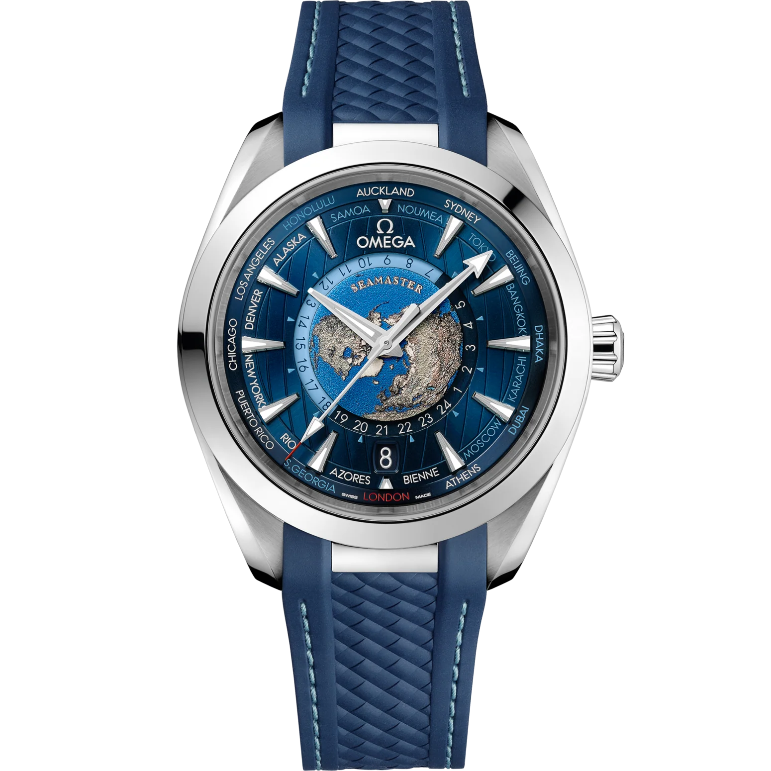 Omega Seamaster Aqua Terra 150M 43 mm Blue Dial Stainless Steel Strap 220.12.43.22.03.001