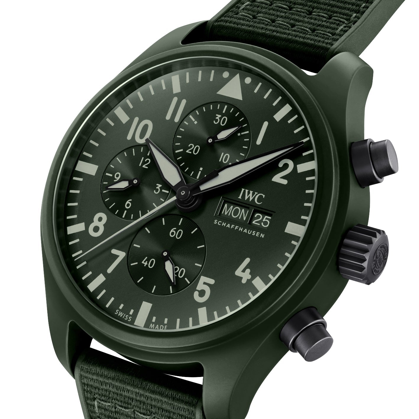 IWC Pilot's Watch Chronograph Top Gun Woodland 45mm IW389106 - Image 2