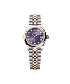 Rolex Lady-Datejust 28mm 279161 Purple Diamond Women's Watch