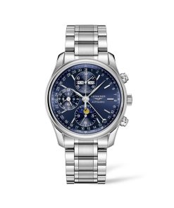 Longines Men's L2.673.4.92.6 Master Collection Chronograph Stainless Steel Watch
