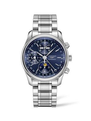 Longines Men's L2.673.4.92.6 Master Collection Chronograph Stainless Steel Watch