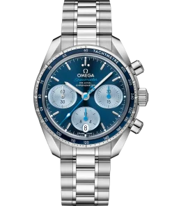 Omega Speedmaster 38 Blue Dial 38mm Stainless Steel Bracelet 324.30.38.50.03.002