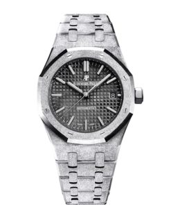 Audemars Piguet Royal Oak Frosted Gold Selfwinding, Black dial, 37mm,White gold,