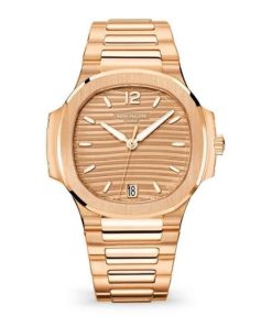 Patek Philippe Nautilus Rose Gold 7118-1R-010 with Golden Brown Opaline dial