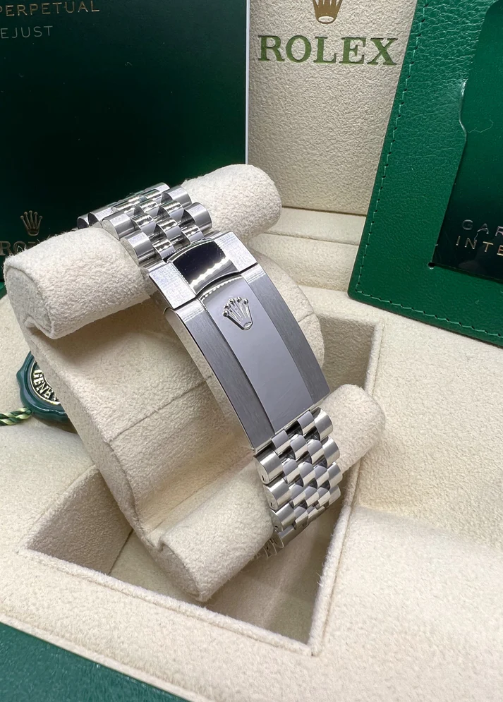 Rolex Datejust 36mm 126234 White Roman Dial Oyster Stainless Steel Mens - Image 8