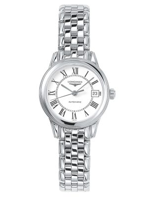 Longines Women's L42744216 Flagship Stainless Steel Watch
