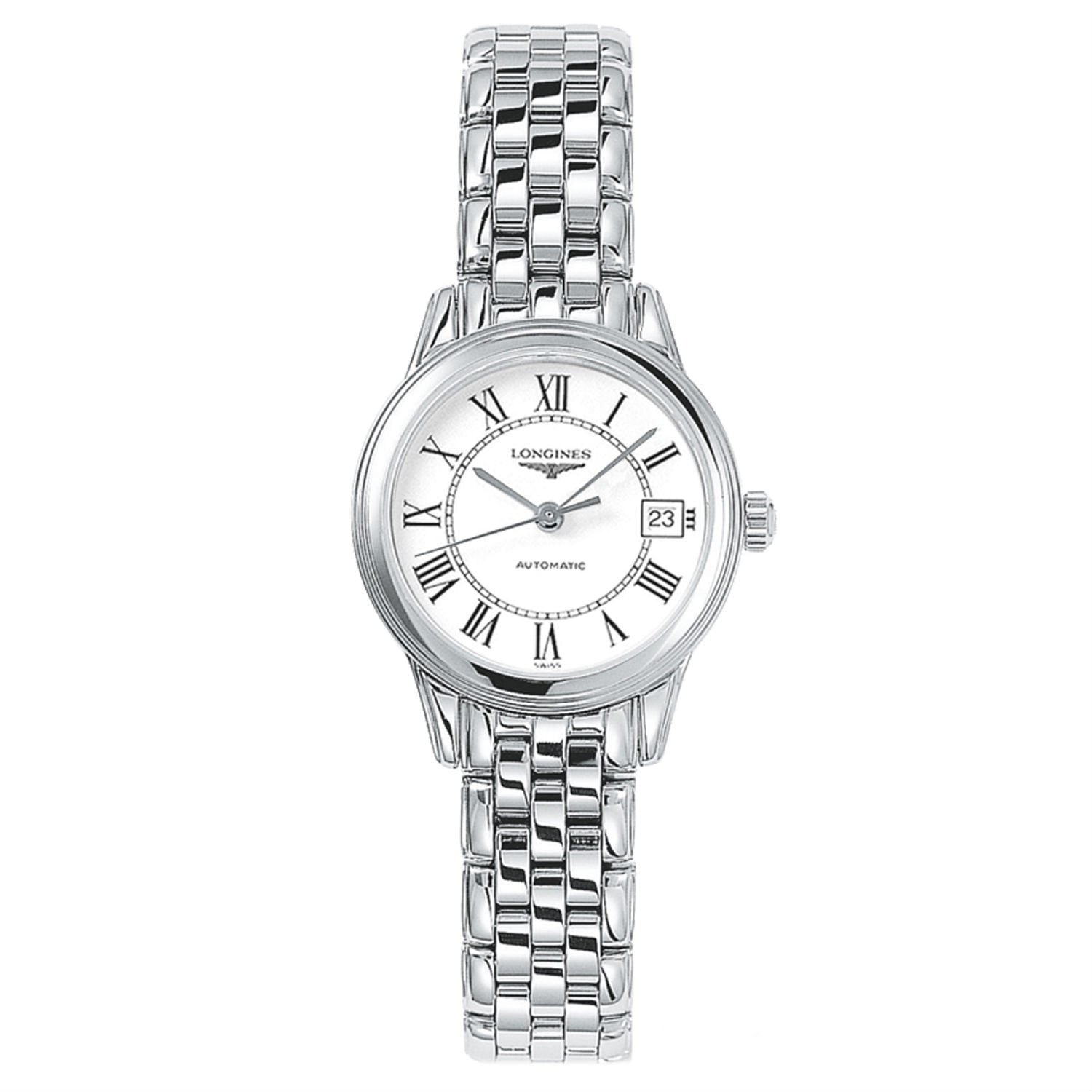 Longines Women's L42744216 Flagship Stainless Steel Watch