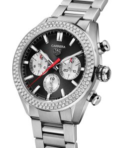 Alternative view of TAG Heuer Carrera Chronograph  Automatic 44mm Steel CBN2A12.BA0643