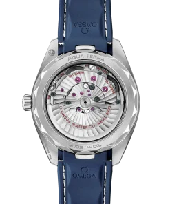 Alternative view of OMEGA Seamaster Aqua Terra 41mm Blue Dial Stainless Steel Strap 220.12.41.21.03.007