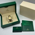 Rolex  Datejust 36mm 126203 Champagne Set with Diamonds Dial Domed Bezel Oyster Bracelet