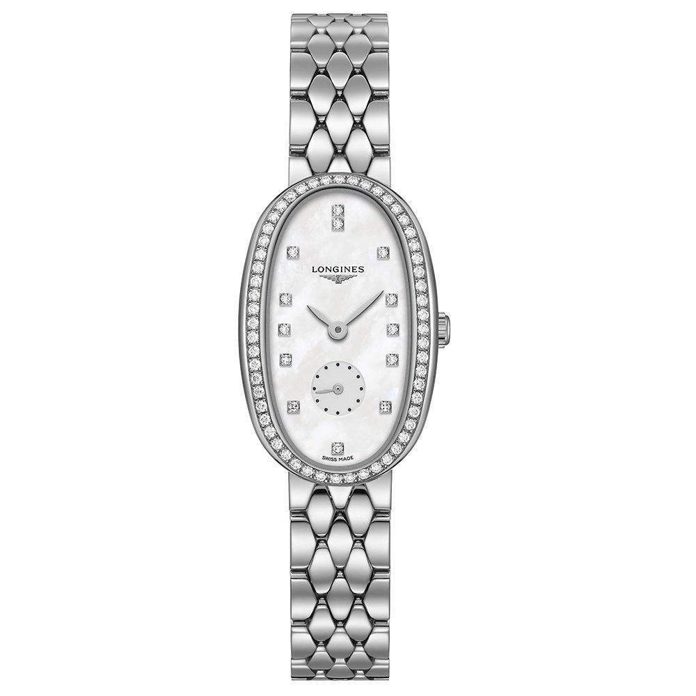 Longines Women's L23060876 Symphonette Diamond Stainless Steel Watch