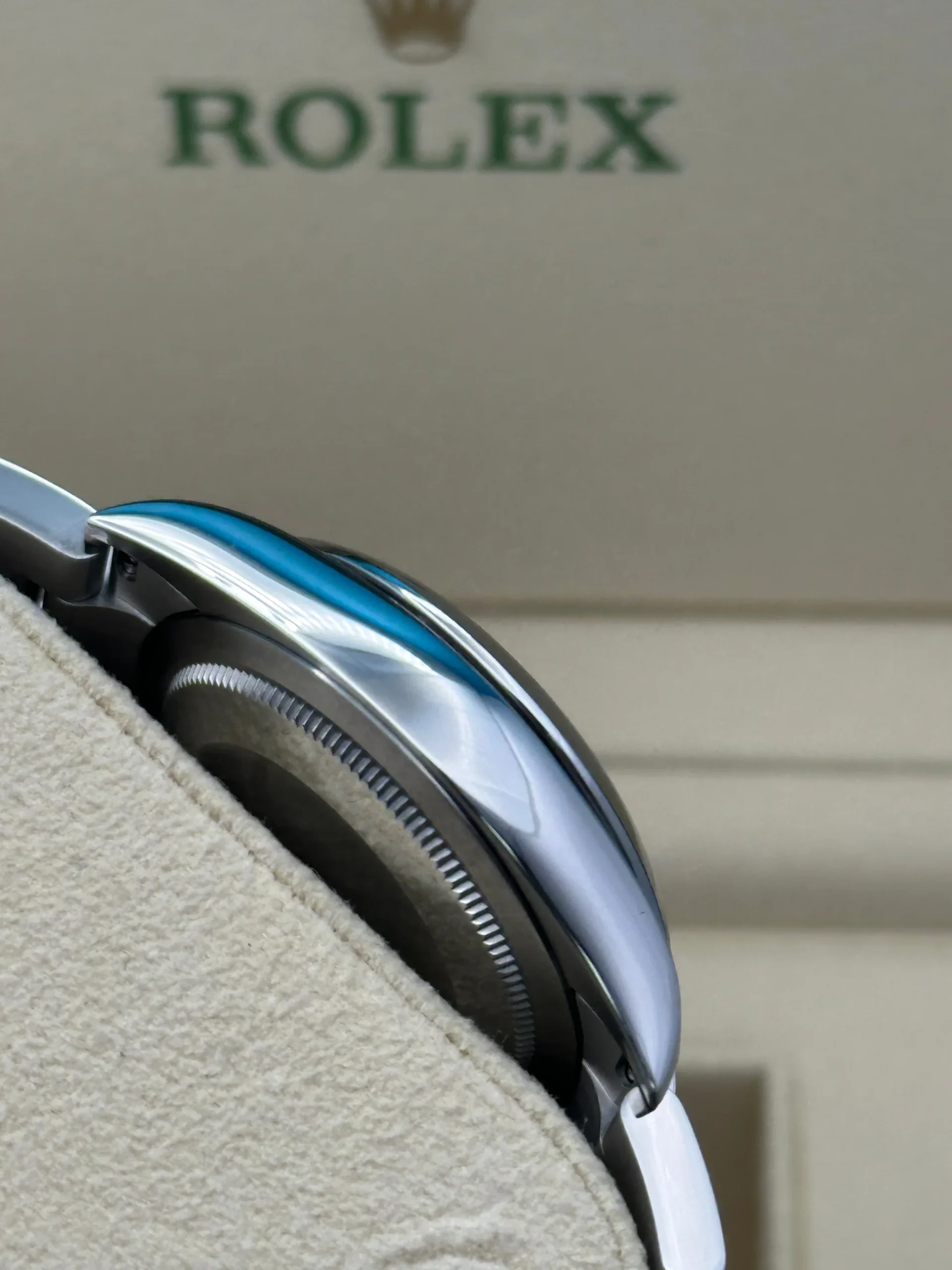 Rolex Oyster Perpetual 34mm 124200-0009 Pink Dial Oyster Stainless Steel Bracelet Watch - Image 7