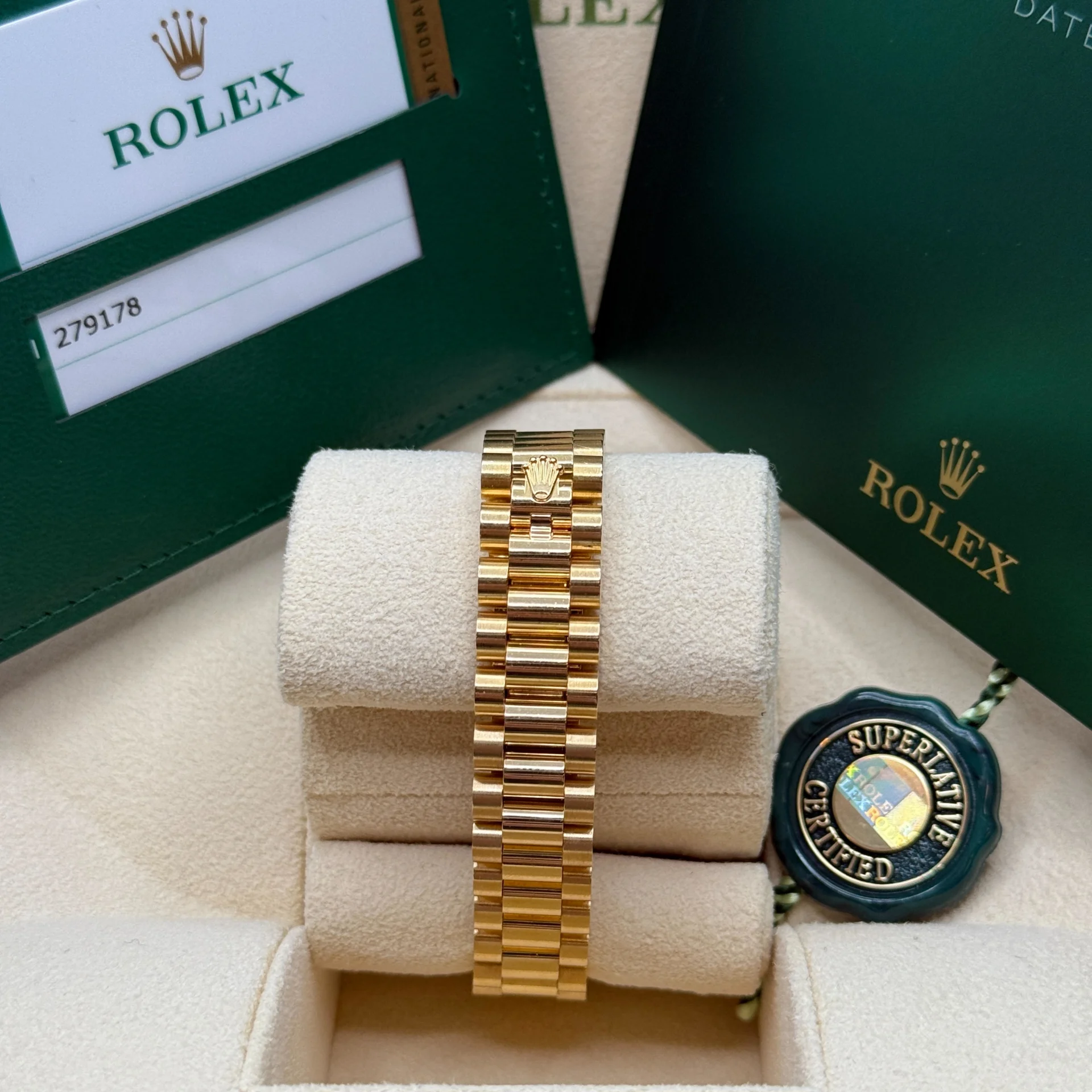 Rolex Lady-Datejust 28mm 279178 White Dial - Image 7