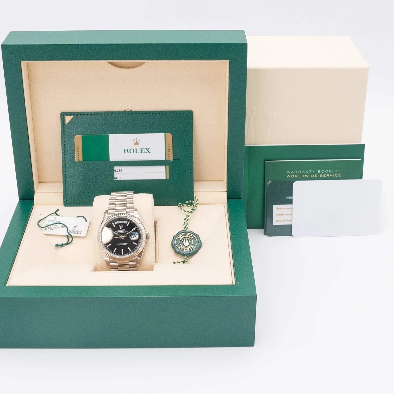 Rolex Day-Date 40mm 228236-0003 Black Dial - Image 8