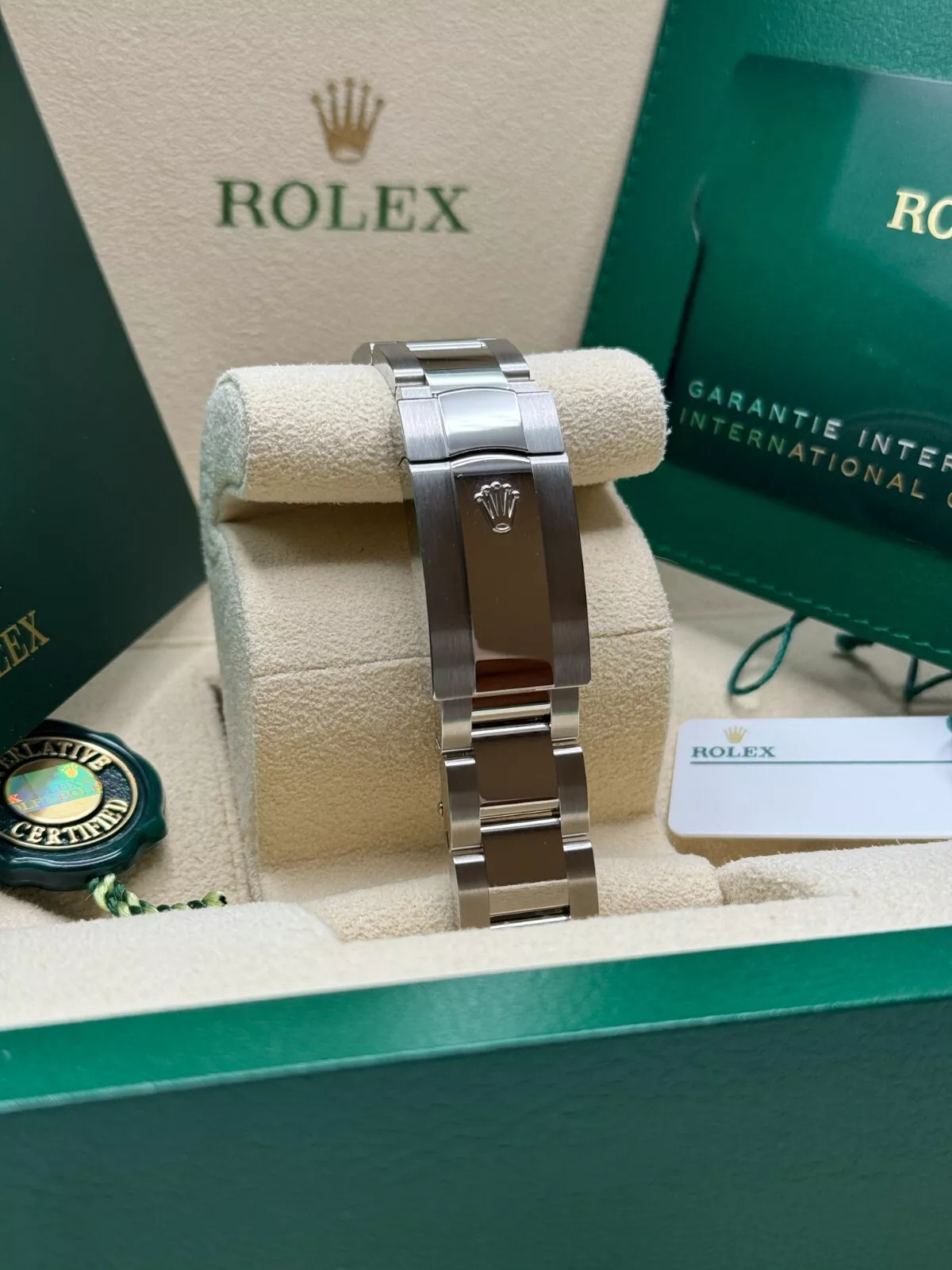 Rolex Datejust 41mm White Index Oyster Stainless Steel Men's Watch - 126334 - Image 10