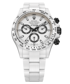 This product is out of stock. If you need to purchase it, please contact us to customize it.Rolex Daytona WHITE CLASSIC (FULL-CERAMIC STRAP)