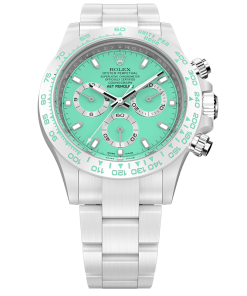 This product is out of stock. If you need to purchase it, please contact us to customize it.Rolex Daytona BISCAY GREEN WHITE CERAMIC