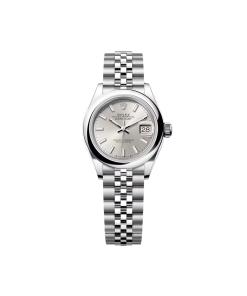 Alternative view of Rolex Lady-Datejust 28mm  m279160 Oyster Perpetual Silver Dial Oyster Bracelet