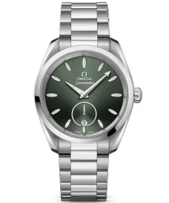 Omega Seamaster Aqua Terra 150M Small Seconds Green Dial 38mm on Bracelet 220.10.38.20.10.001