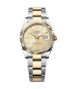 Rolex  Datejust 36mm 126233 Golden Fluted Motif 36mm Dial Oyster Bracelet