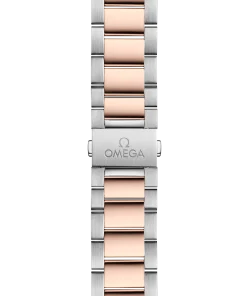 Alternative view of OMEGA Seamaster Aqua Terra 38 mm Silver Dial Stainless Steel and Sedna™ 18k Rose Gold Bracelet 220.20.38.20.02.001