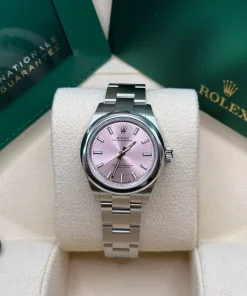 Alternative view of Rolex Oyster Perpetual 31mm 277200-0009 Pink Dial Oyster Bracelet Watch