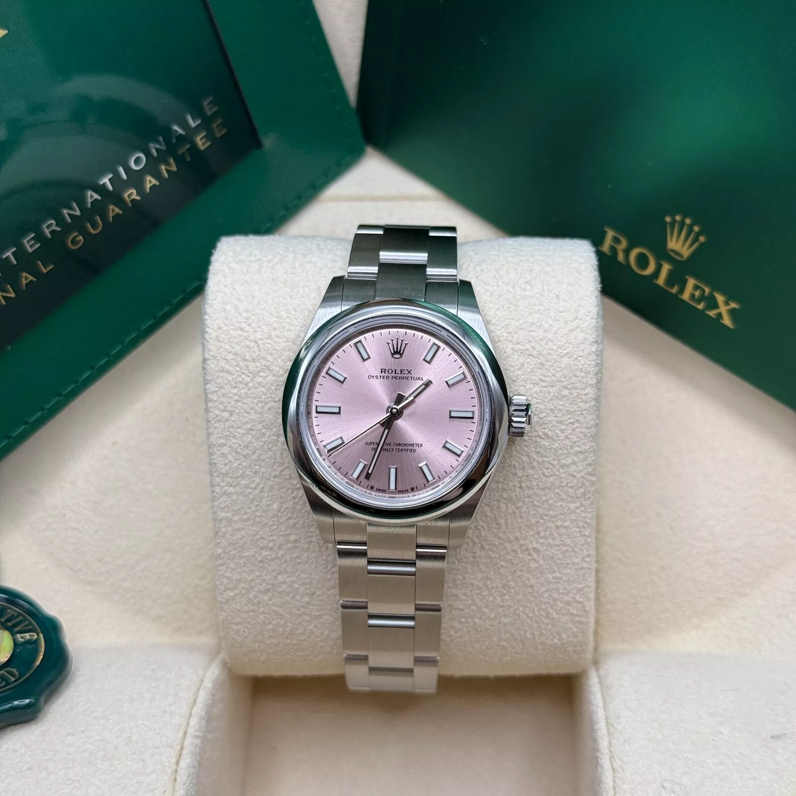 Rolex Oyster Perpetual 31mm 277200-0009 Pink Dial Oyster Bracelet Watch - Image 2