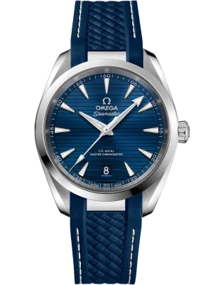 Omega Seamaster Aqua Terra 38 mm Blue Dial Stainless Steel Strap 220.12.38.20.03.001