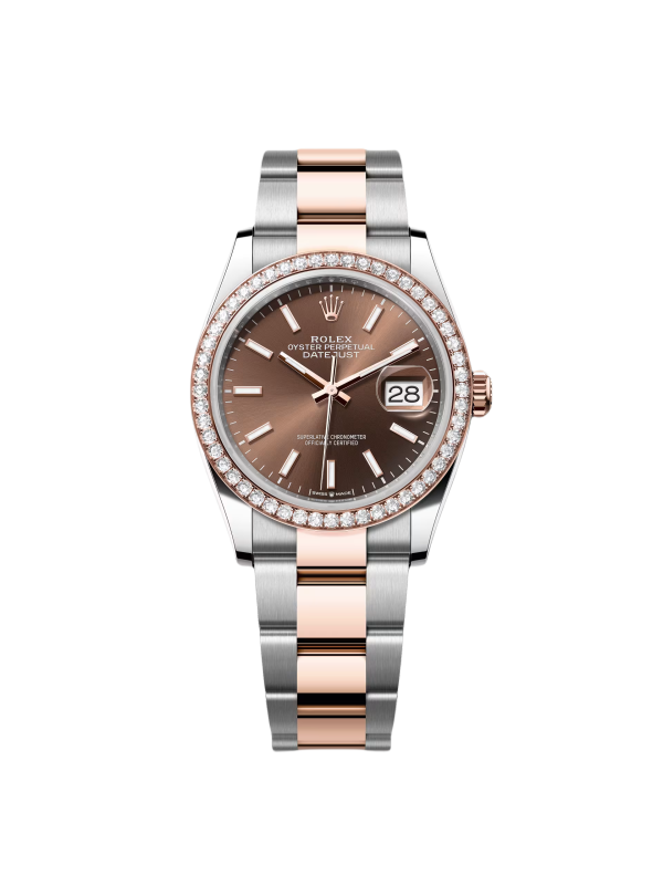 Rolex  Datejust 36mm 126281 Chocolate Dial Oyster Bracelet