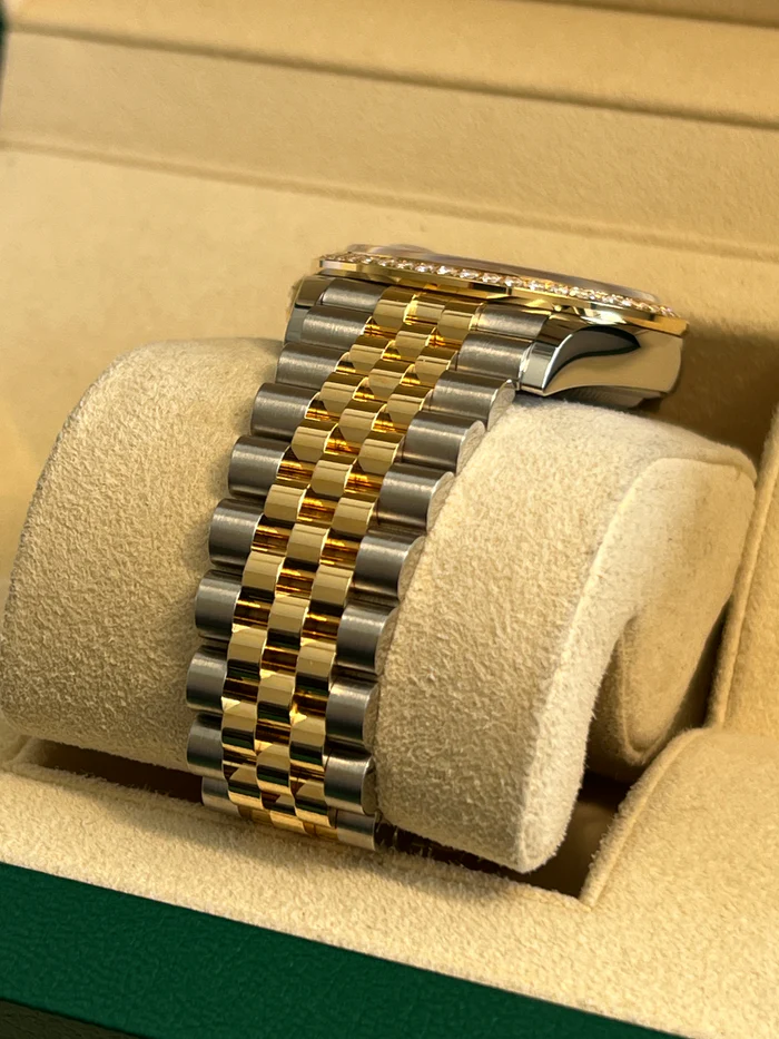 Rolex Datejust 36mm 126283 Wimbledon Slate Dial Jubilee Bracelet Watch - Image 4