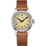 Longines Unisex L2.833.4.93.2 Heritage Brown Leather Watch