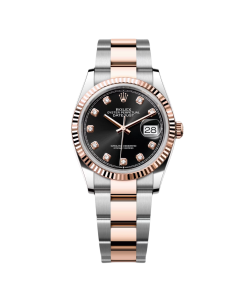 Alternative view of Rolex  Datejust 36mm 126231 Black Dial 36mm Oyster Bracelet