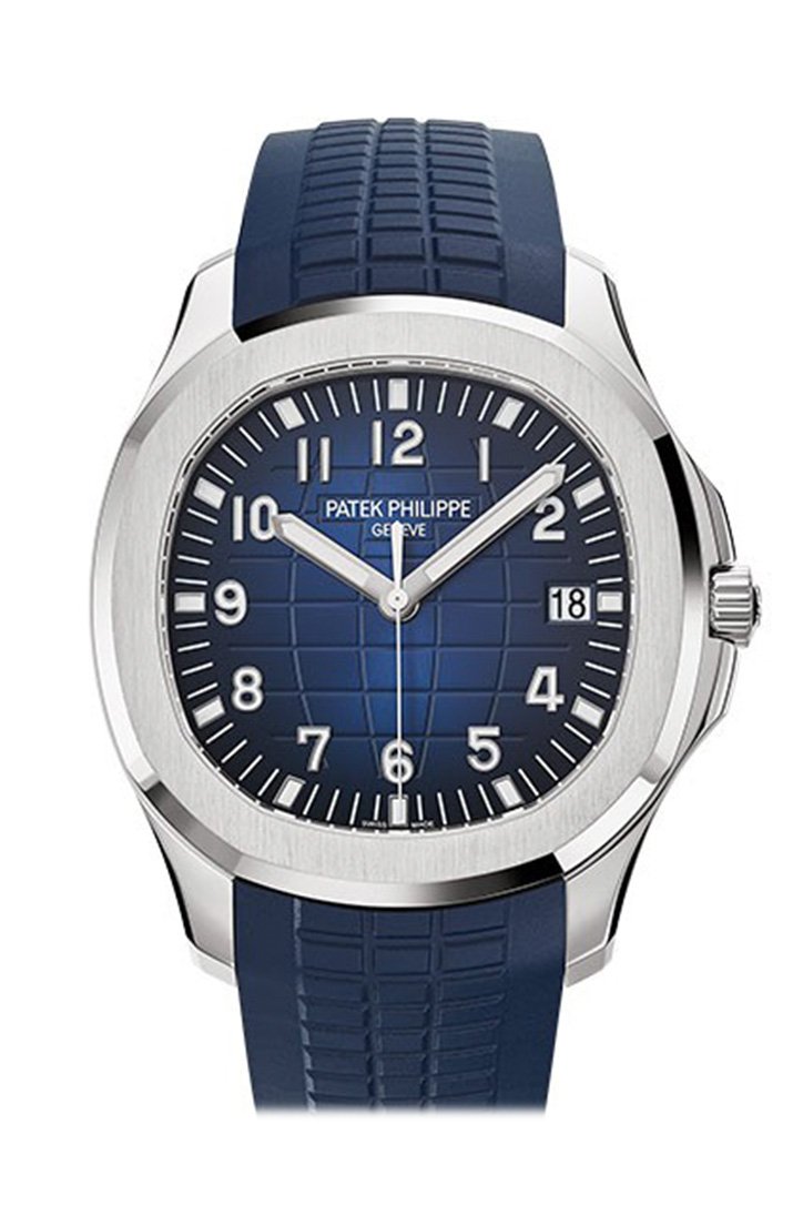 Patek Philippe Aquanaut Blue Dial 18K White Gold Men's Watch 5168G-001 - Image 2