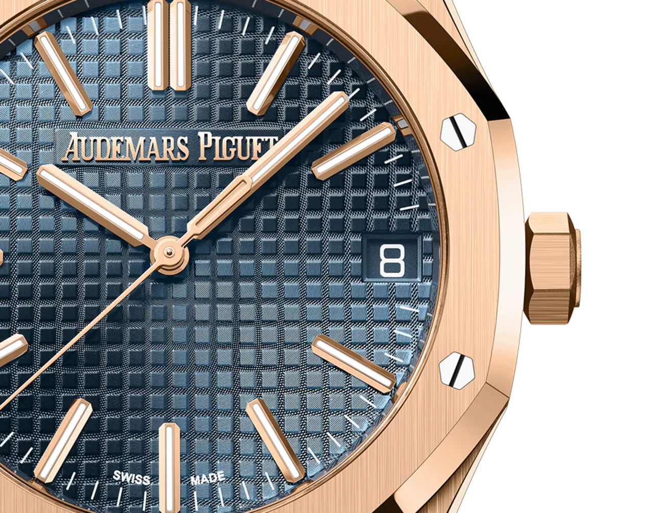 Audemars Piguet ROYAL OAK Pink Gold ??Night Blue Cloud 50?? Dial 41mm - Image 2