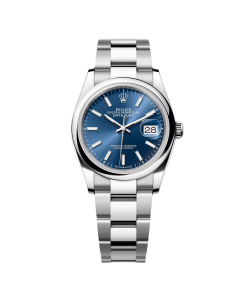 Rolex Datejust 36mm 126200 Stainless Steel Blue Dial Oyster Watch