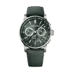 Audemars Piguet Code 11.59 Green Dial Green Rubber Strap Watch 41mm 26393ST.OO.A056KB.01