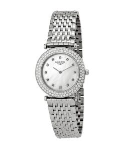 Longines Women's L43080876 La Grandes Classiques Flagship Diamond Stainless Steel Watch