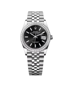 Alternative view of Rolex  Datejust 36mm 126284RBR Black Dial 36mm