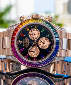 Alternative view of Rolex Cosmograph Daytona m116595RBOW 40mm