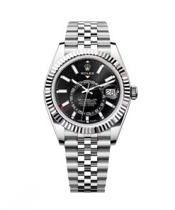 Rolex  Sky-Dweller 42mm 336934-0008 Stainless Steel Black Dial Oyster