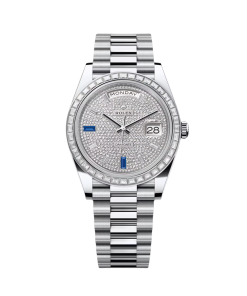 Rolex Day-Date 40mm 228396TBR-0021 Diamonds Sapphires Dial