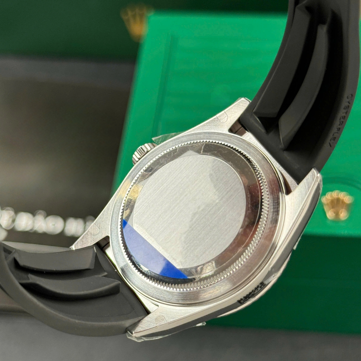 Rolex Sky-Dweller 42mm White Gold Black Dial Oysterflex - 336239 - Image 9