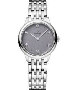 Omega De Ville Prestige 27.5 mm Blue Dial Stainless Steel Bracelet 434.10.28.60.03.001