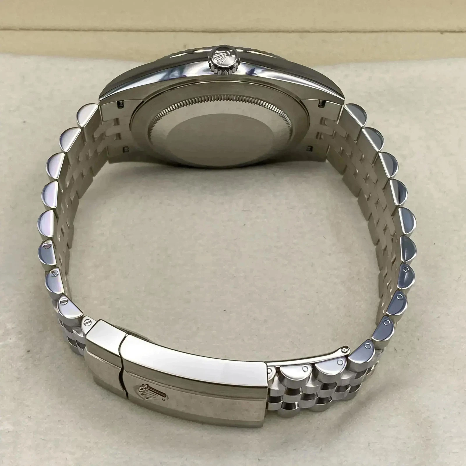 Rolex Datejust 36mm 126200 Stainless Steel Black Dial Jubilee Watch - Image 9