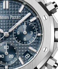 Alternative view of Audemars Piguet ROYAL OAK ??Night Blue Cloud 50?? Dial CHRONOGRAPH 41mm