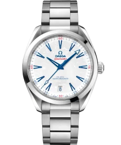 OMEGA Seamaster Aqua Terra 41mm   White Dial Stainless Steel Bracelet 522.10.41.21.04.001