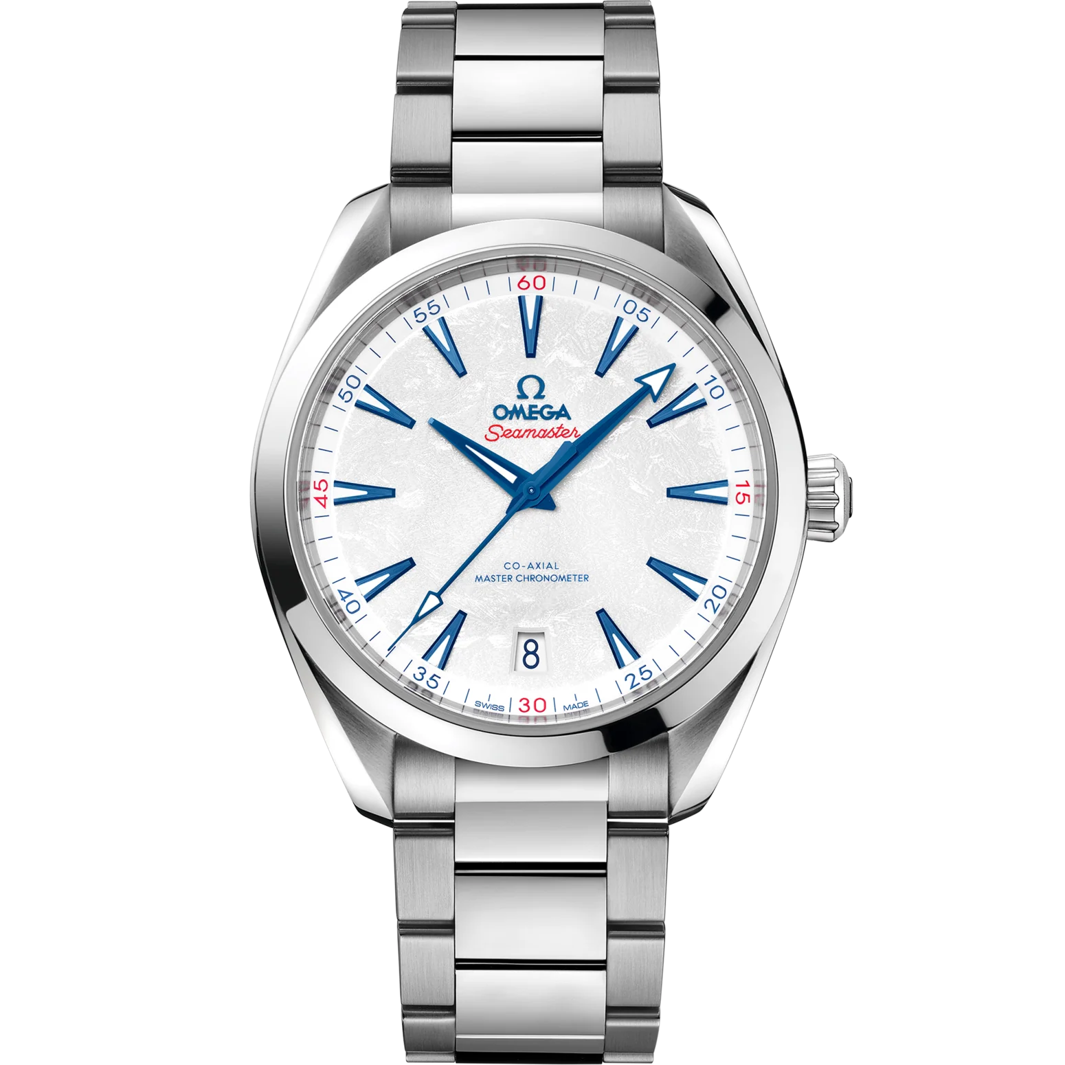 OMEGA Seamaster Aqua Terra 41mm White Dial Stainless Steel Bracelet 522.10.41.21.04.001