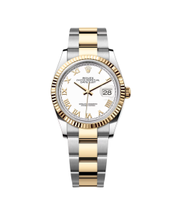 Rolex  Datejust 36mm 126233 White Dial Oyster Bracelet Watch