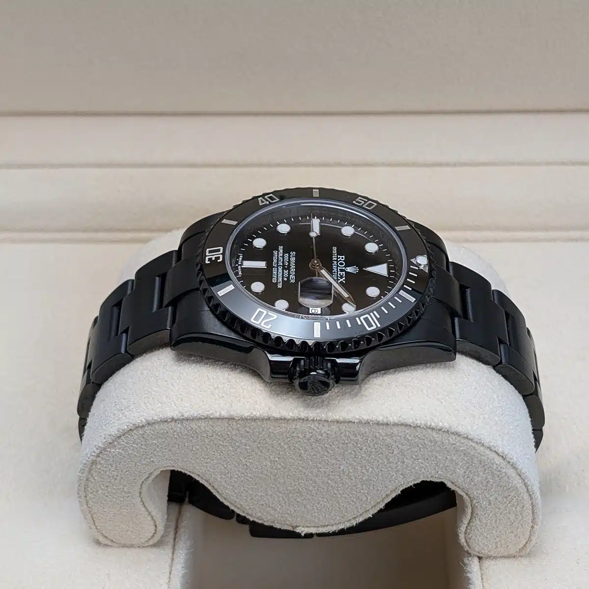 Rolex Submariner 40mm 116610LN Black Dial Black PVD Oyster Bracelet Watch - Image 4