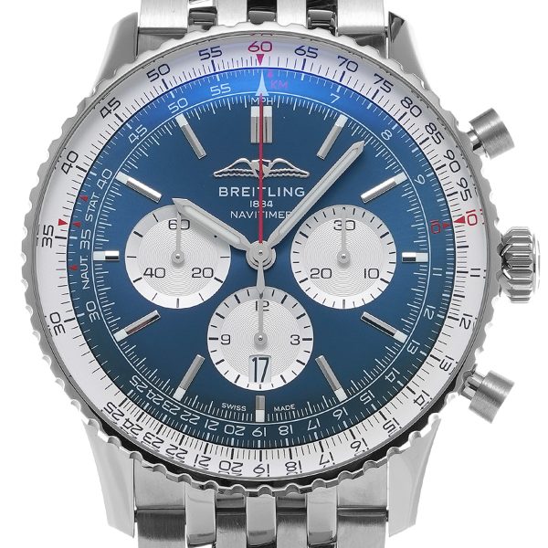 Breitling AB0137211C1A1 Navitimer B01 Blue Dial - ??ew